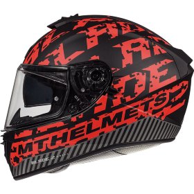 Мотошлем MT Helmets Blade 2 SV Check Matt Red