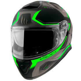 Мотошлем MT Helmets Thunder 3 SV Turbine Grey /Green