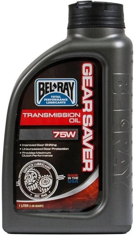 Трансмісійне масло Bel-Ray Gear Saver Trans Syntetic 75W 1л