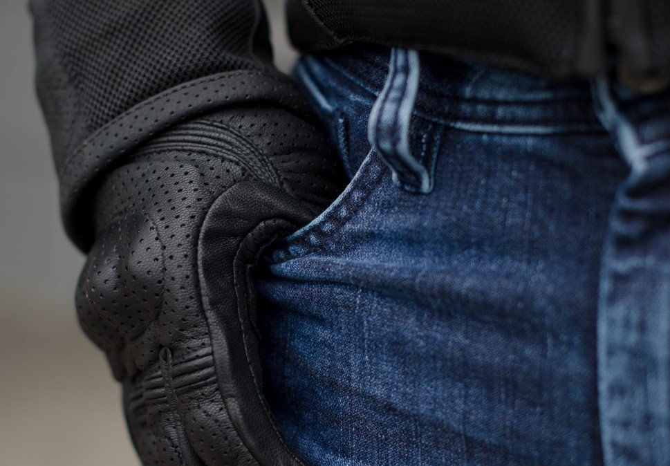 Мотоджинсы Revit Detroit TF Classic Blue