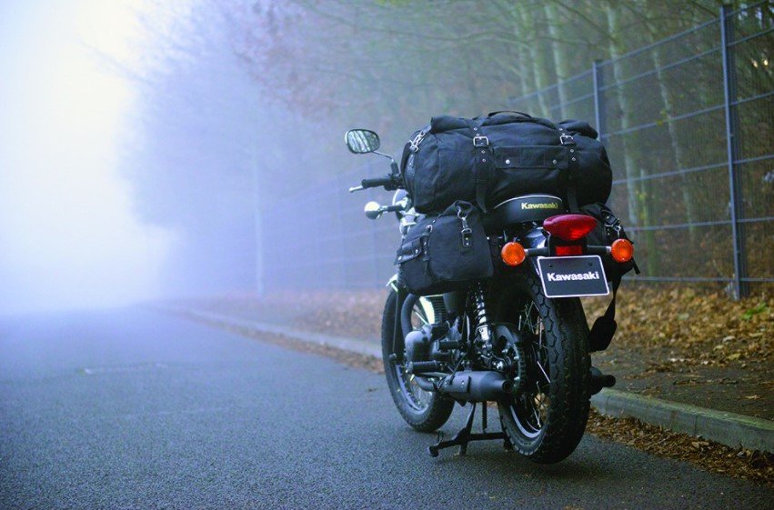 Мотосумка боковая Oxford Heritage Panniers 40L Black (OL573)