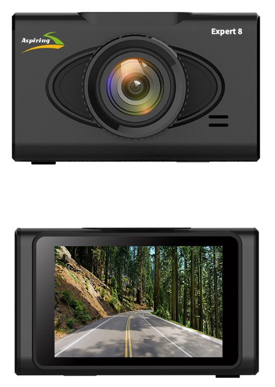 Видеорегистратор Aspiring Expert 8 Dual, Wi-Fi, GPS, SpeedCam (EX896147)
