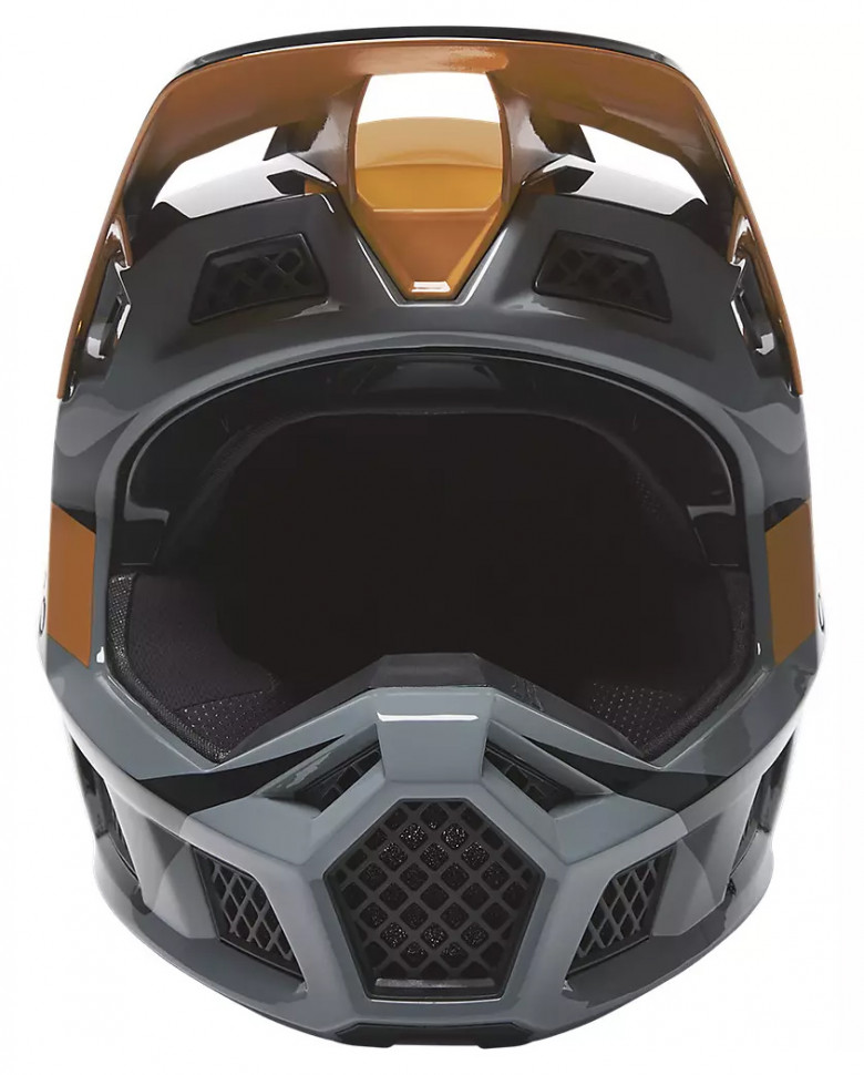 Мотошлем FOX V3 RS Riet Helmet Flo Gold