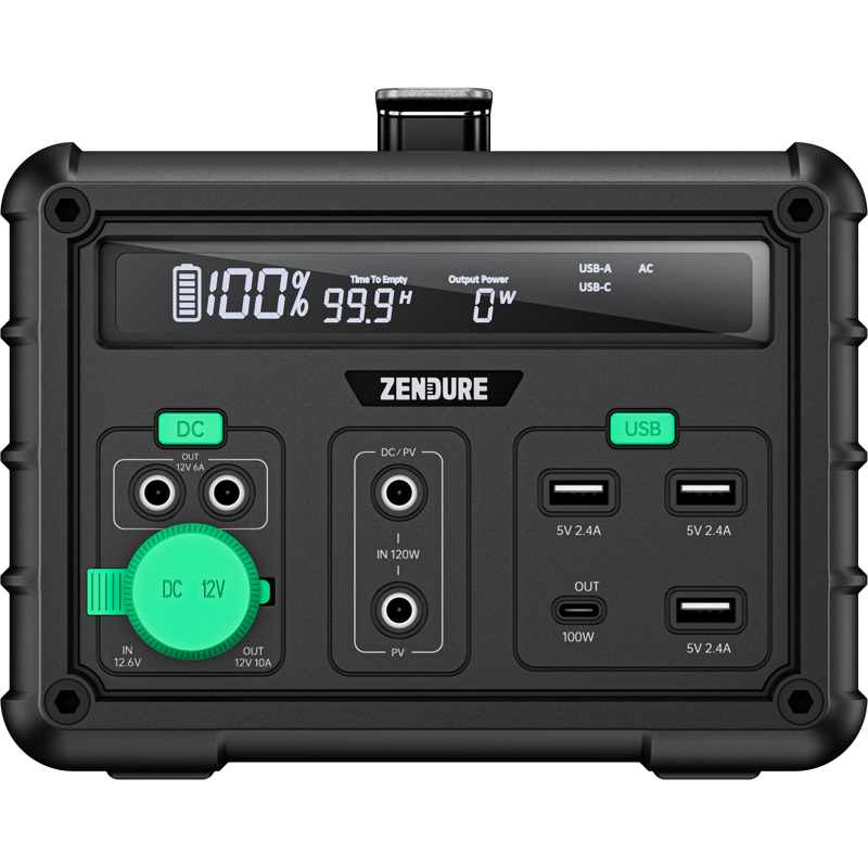 Зарядна станція Zendure SuperBase 600M (607 Вт·год / 600 Вт)