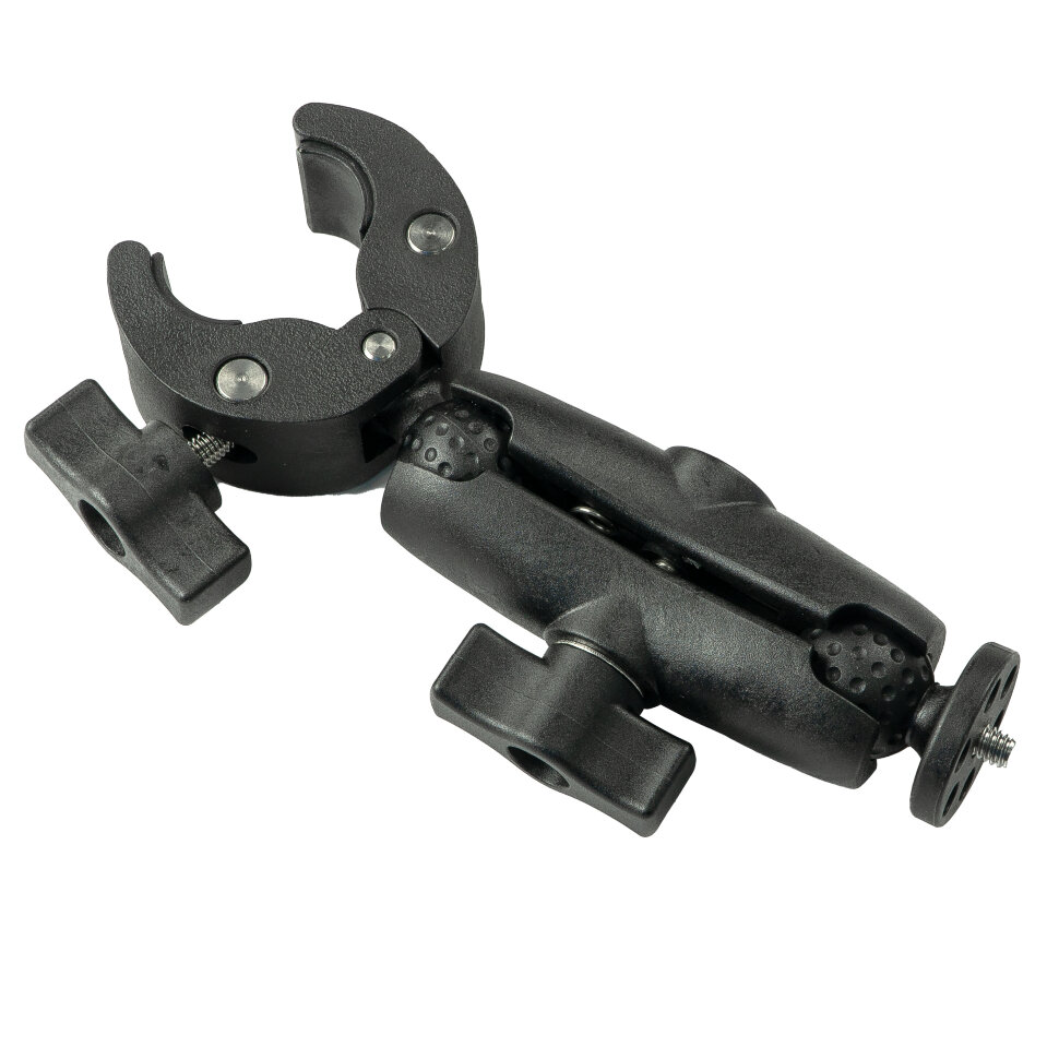 Шарнирное крепление-щипцы на трубу MSCAM Motorcycle Clip Bracket L для екшн-камер GOPRO, SJCAM, DJI, INSTA360