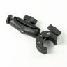 Шарнирное крепление-щипцы на трубу MSCAM Motorcycle Clip Bracket L для екшн-камер GOPRO, SJCAM, DJI, INSTA360