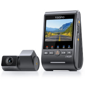 Видеорегистратор Viofo A329s 4K 60FPS + 2К c GPS и камерой заднего вида