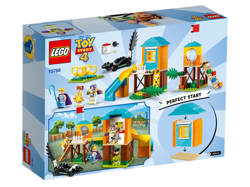 Конструктор Lego Toy Story: приключения Базза и Бо Пип на детской площадке (10768)