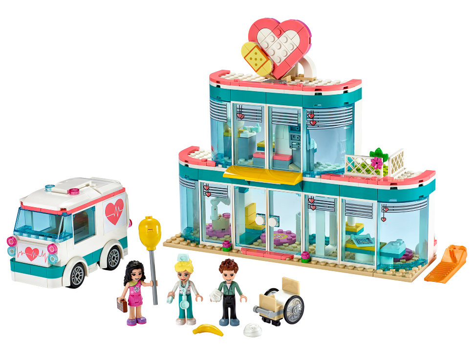 Конструктор Lego Friends: городская больница Хартлейк Сити (41394)