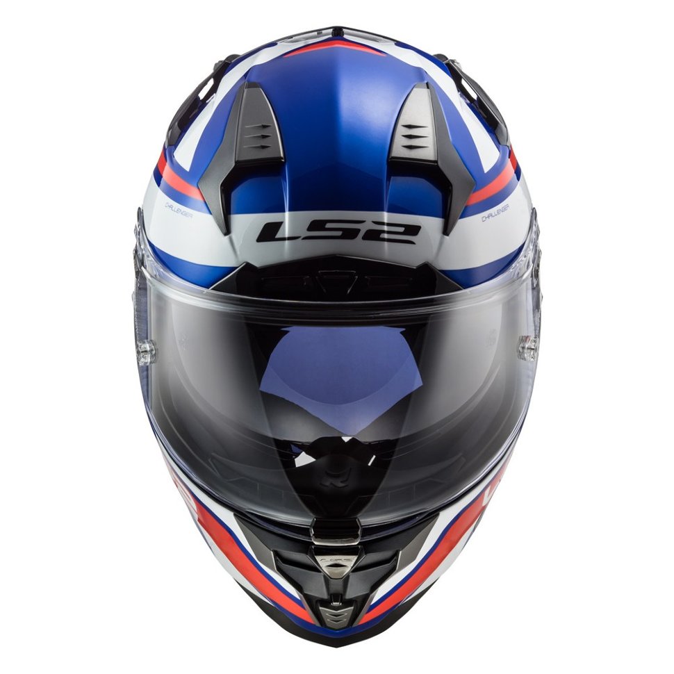 Мотошлем LS2 FF327 Challenger Fusion Blue/Red
