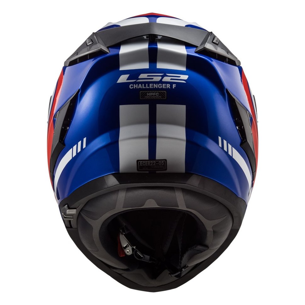 Мотошлем LS2 FF327 Challenger Fusion Blue/Red