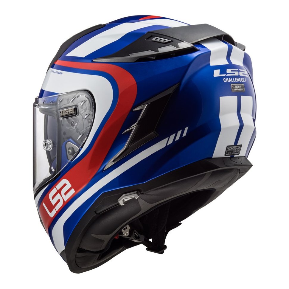 Мотошлем LS2 FF327 Challenger Fusion Blue/Red
