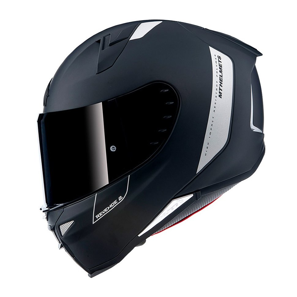 Мотошлем MT Helmets Revenge 2 Solid Black Mat