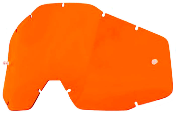 Линза к очкам Ride 100% Racecraft/Accuri/Strata Replacement Lens Anti-Fog Orange (51001-006-02)