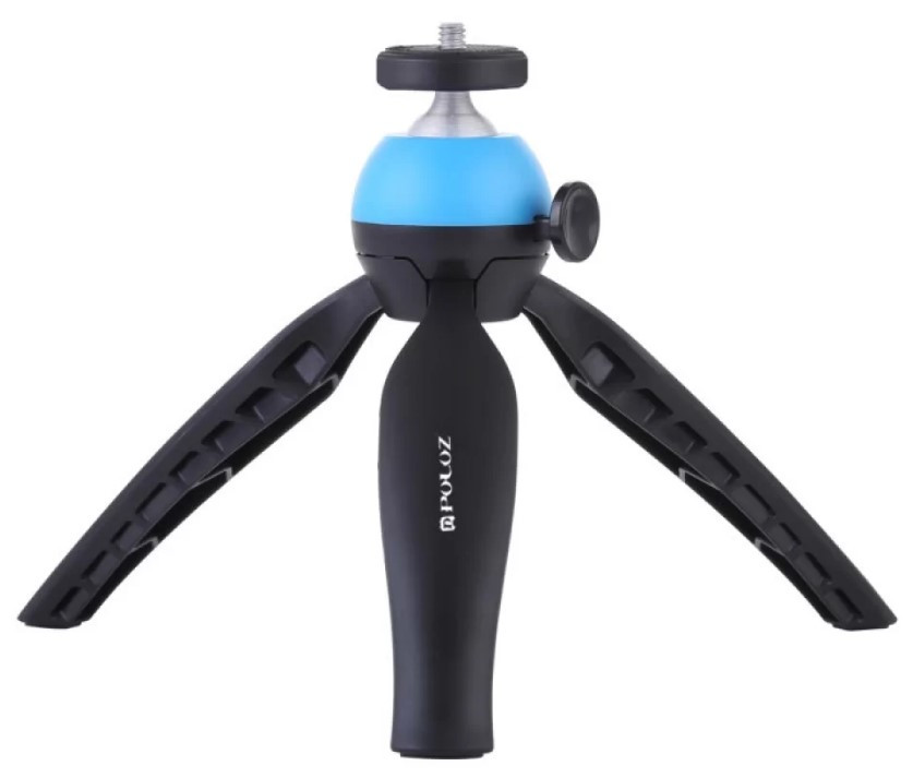 Штатив настольный Puluz PU361L Blue (56093)