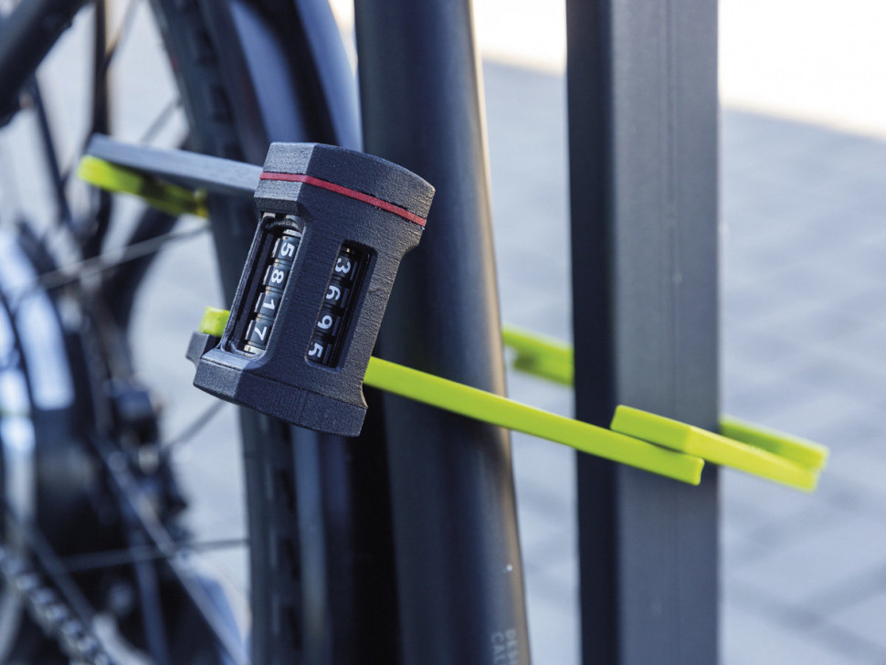 Замок сегментный ABUS 5700C/80 Bordo UGrip Blue (877926)