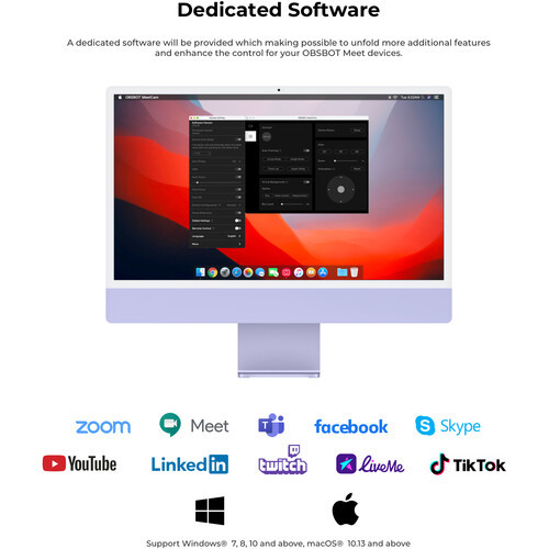 Умная веб-камера OBSBOT Meet FullHD (OBSBOT-MEET)