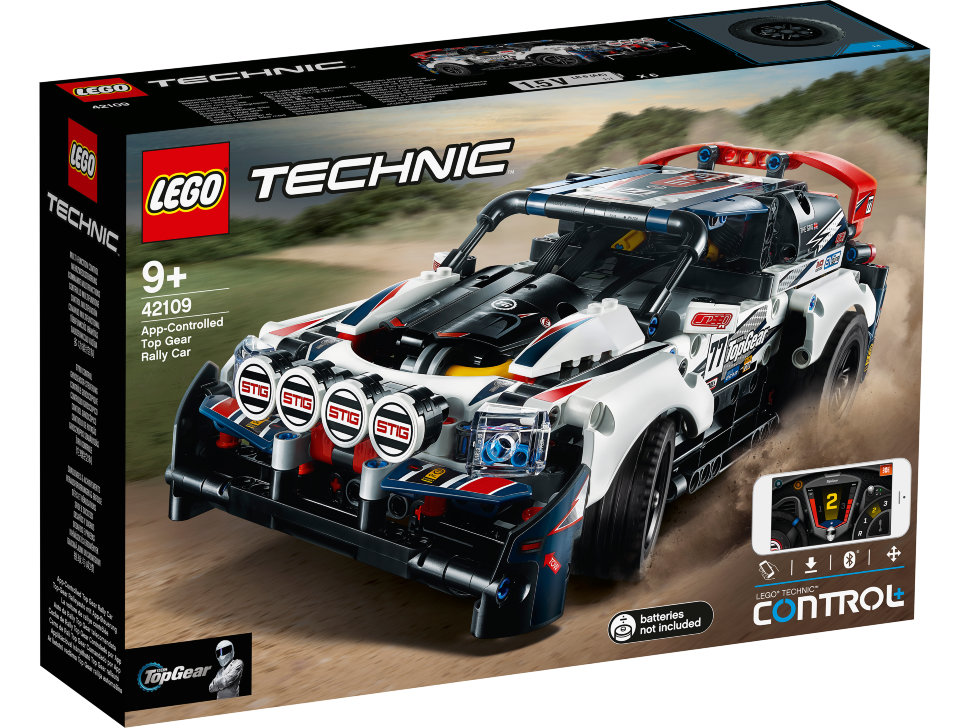 Конструктор Lego Technic: гоночный автомобиль Top Gear на управлении (42109)