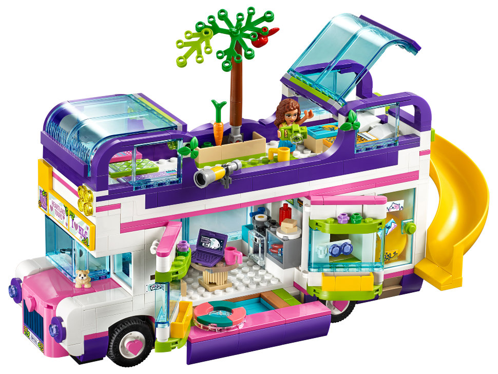 Конструктор Lego Friends: автобус для друзей (41395)