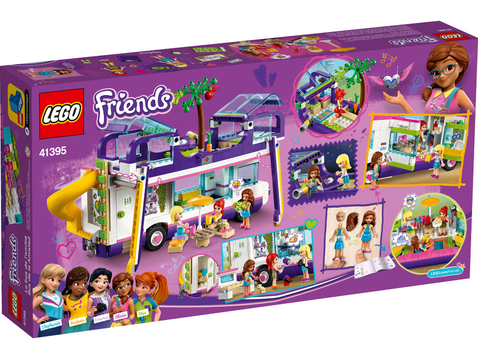 Конструктор Lego Friends: автобус для друзей (41395)