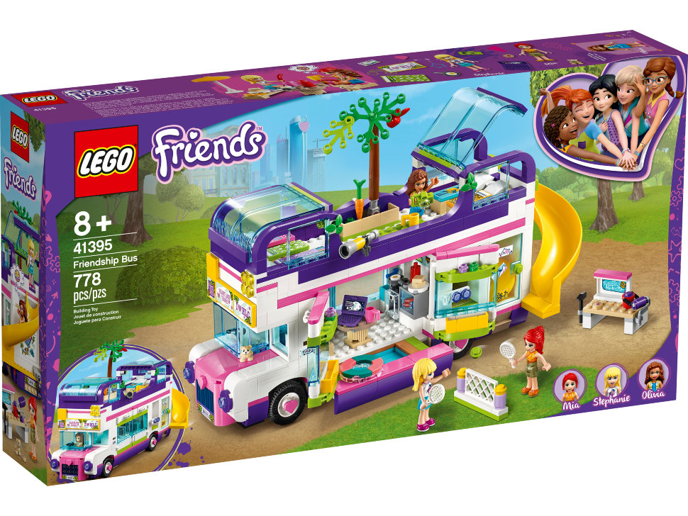 Конструктор Lego Friends: автобус для друзей (41395)