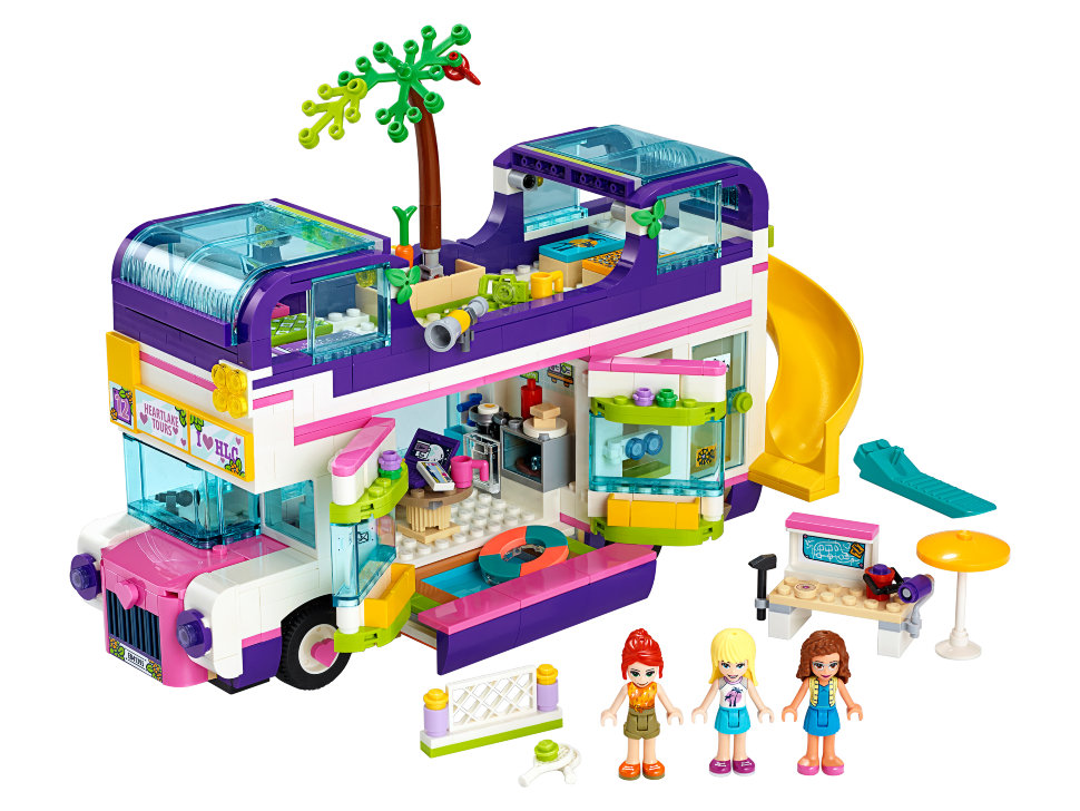 Конструктор Lego Friends: автобус для друзей (41395)