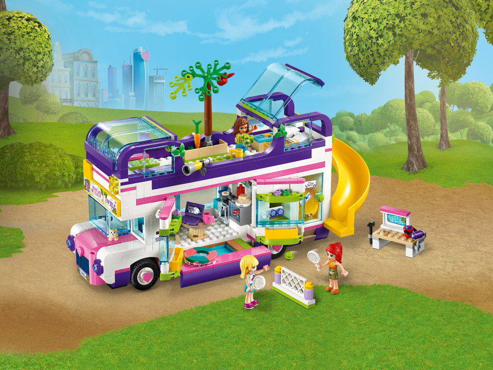 Конструктор Lego Friends: автобус для друзей (41395)