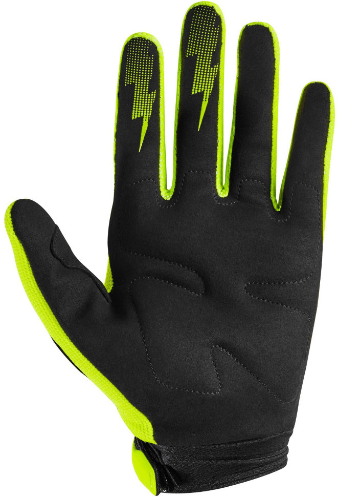 Детские мотоперчатки Fox YTH Dirtpaw Race Glove Flo Yellow