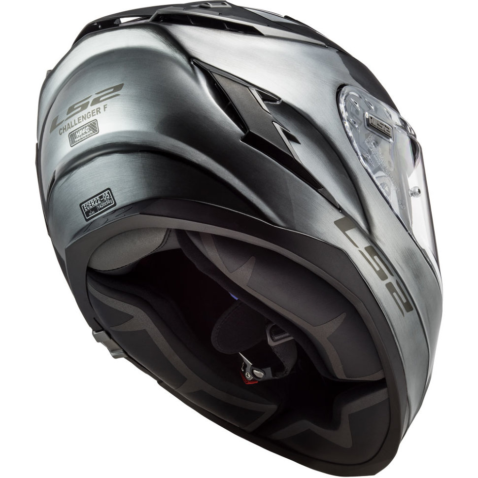 Мотошлем LS2 FF327 Challenger Jeans Titanium