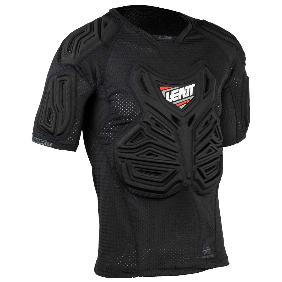 Защитная джерси Leatt Roost Tee Black