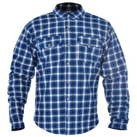 Моторубашка Oxford Kickback Shirt Checker Blue/White