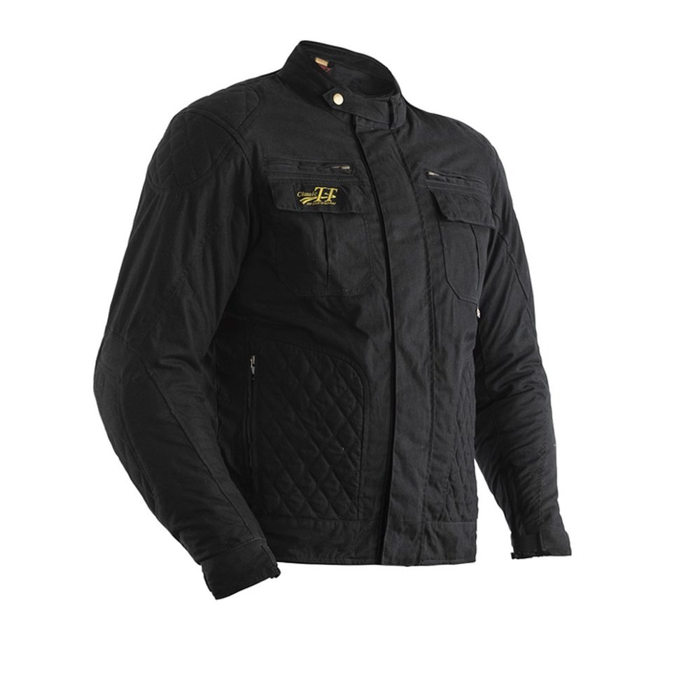 Мотокуртка чоловіча RST Classic TT Wax Short III CE Mens Textile Jacket Black