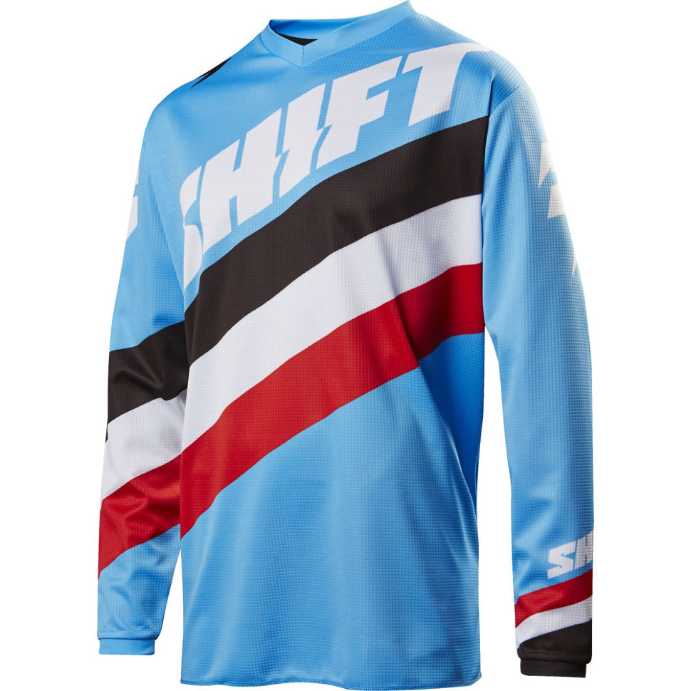 Мото джерси Shift Whit3 Tarmac Jersey Blue