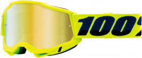 Мото очки 100% Accuri Goggle II Yellow Mirror Gold Lens (50221-259-04)