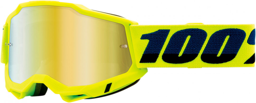 Мото окуляри 100% Accuri Goggle II Yellow Mirror Gold Lens (50221-259-04)