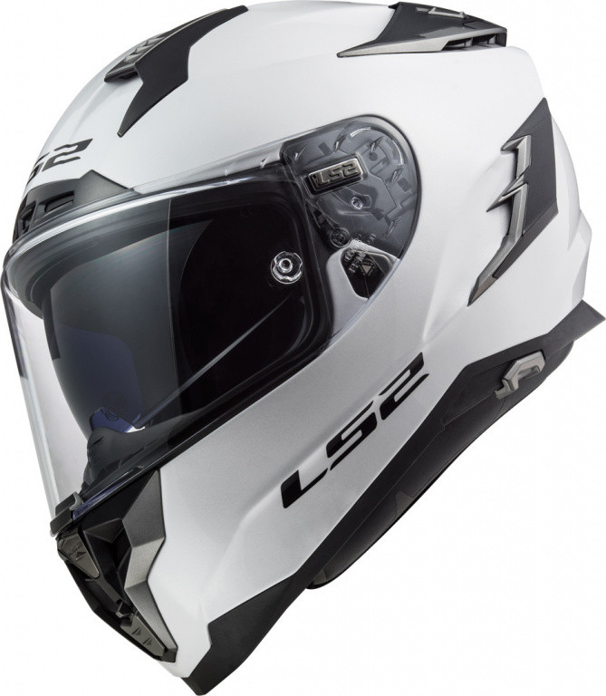 Мотошлем LS2 FF327 Challenger Solid White