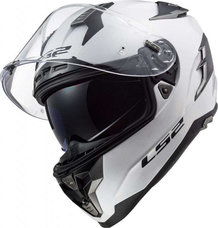 Мотошлем LS2 FF327 Challenger Solid White