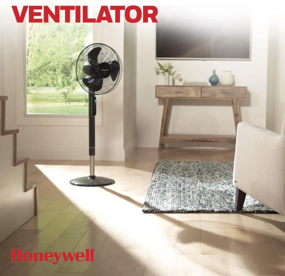 Підлоговий вентилятор Honeywell Quiet Set HSF600BE