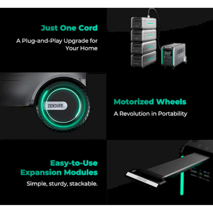 Зарядна станція Zendure SuperBase V4600 (4608 Вт·год / 3680 Вт)