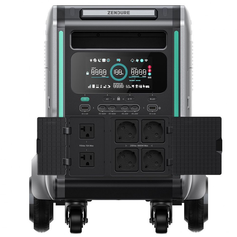 Зарядна станція Zendure SuperBase V4600 (4608 Вт·год / 3680 Вт)