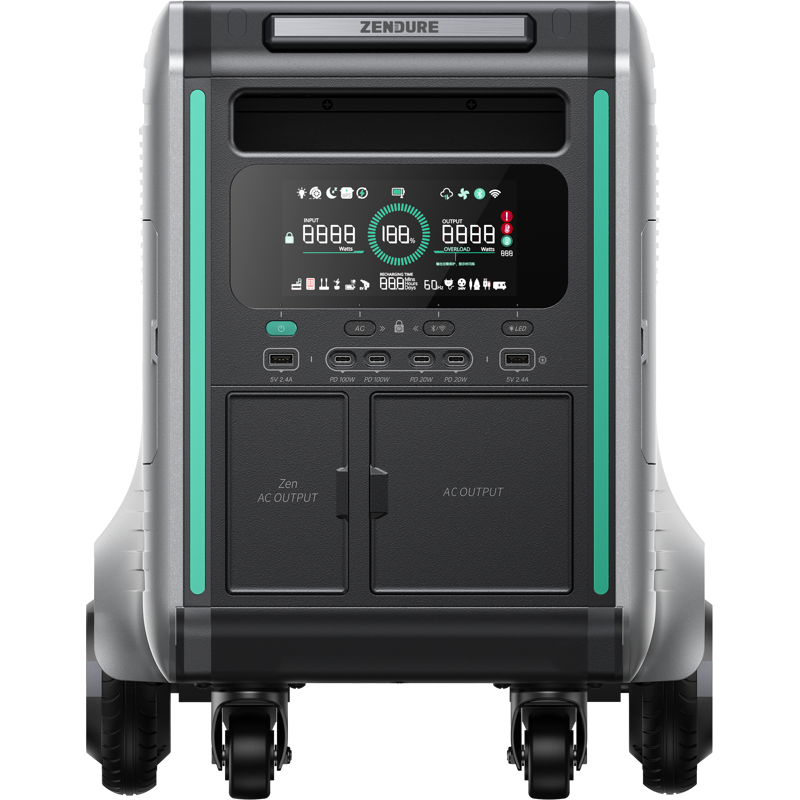 Зарядна станція Zendure SuperBase V4600 (4608 Вт·год / 3680 Вт)