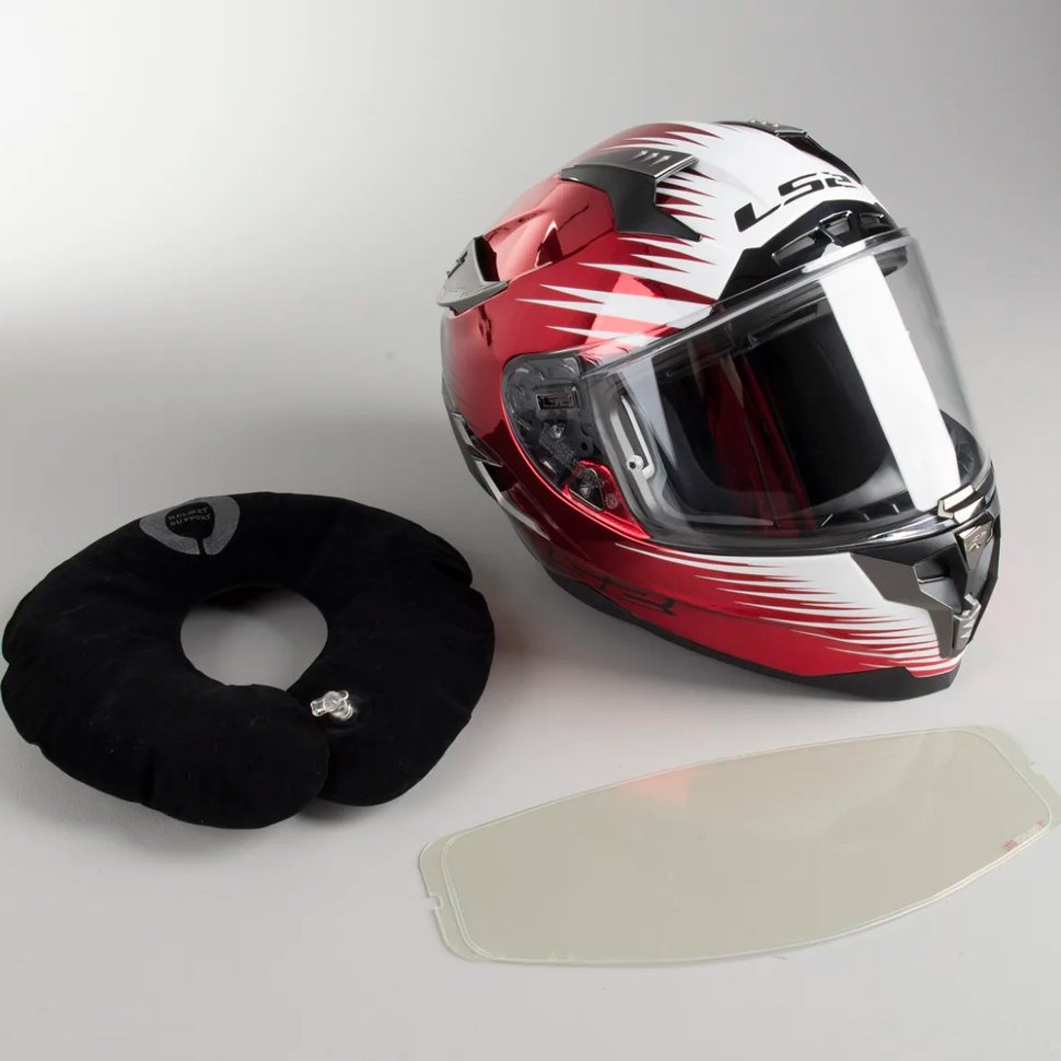 Мотошлем LS2 FF327 Challenger Magic Wineberry Black