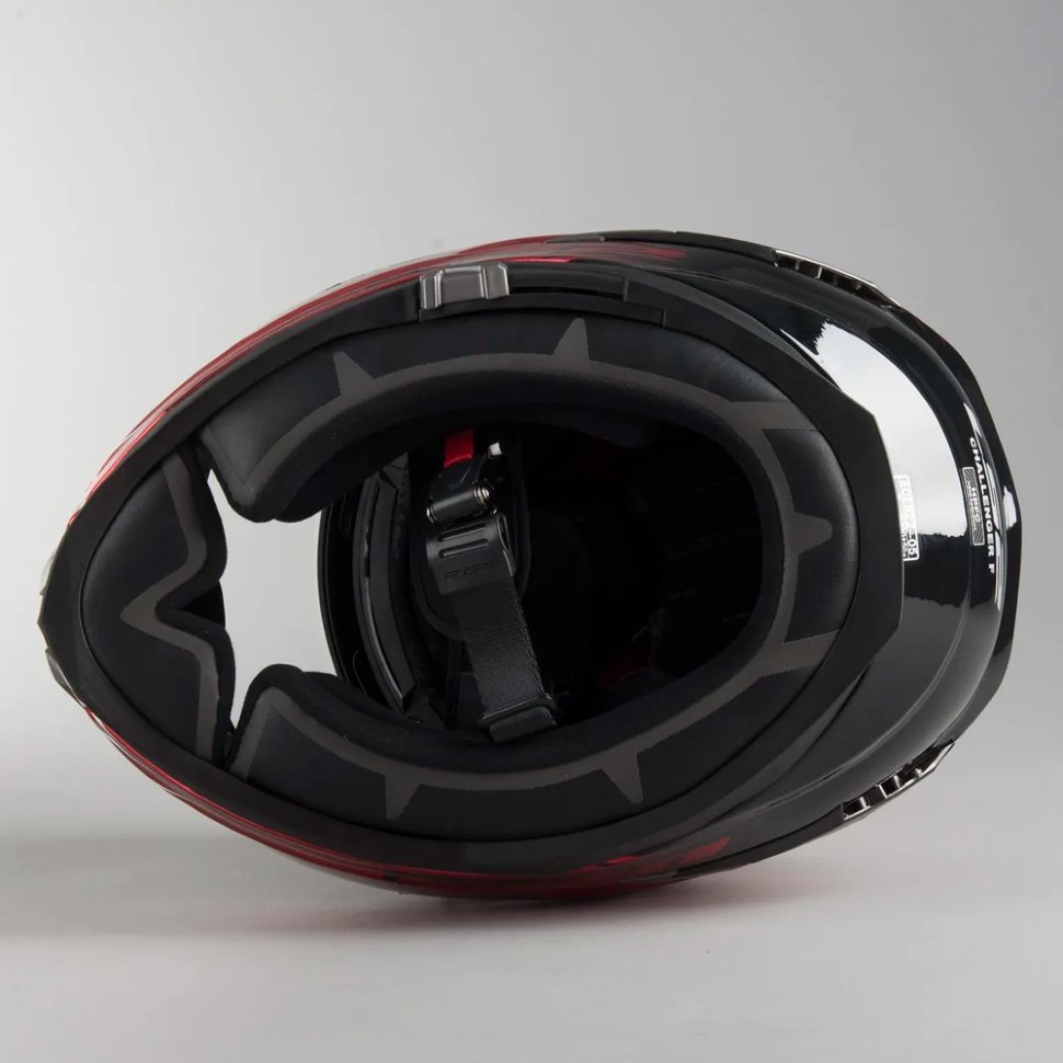 Мотошлем LS2 FF327 Challenger Magic Wineberry Black