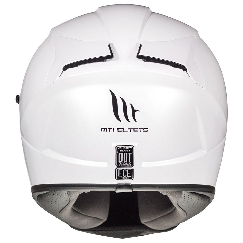 Мотошлем MT Helmets Blade 2 SV Solid Gloss Pearl White