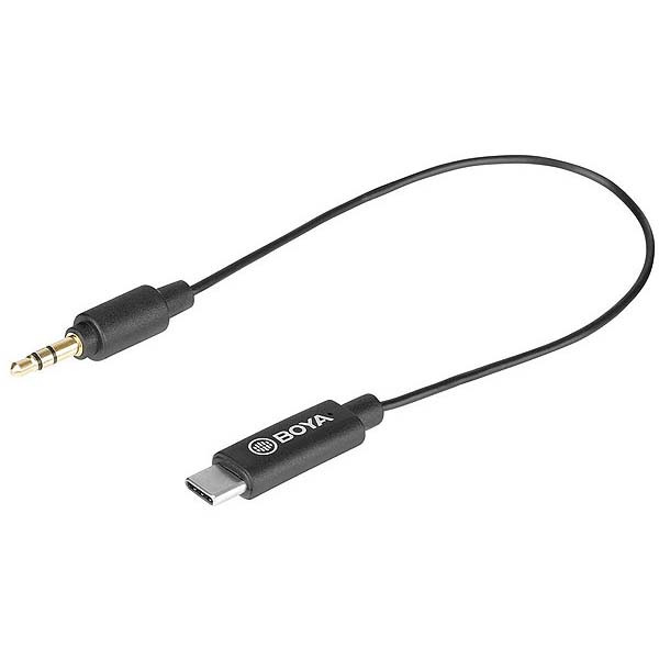 Адаптер Boya BY-K2 c 3.5 мм на USB Type-C