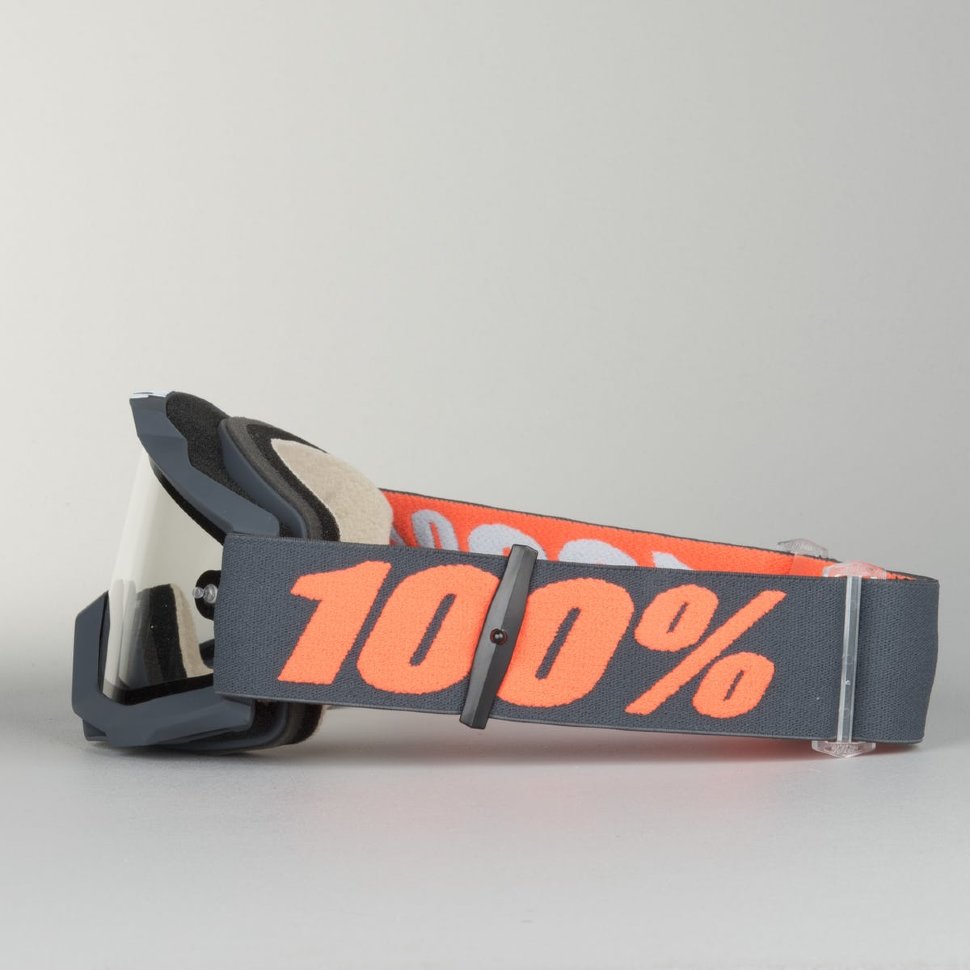 Мото очки 100% Accuri OTG Gunmetal Clear Lens (50204-025-02)