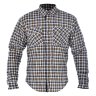 Моторубашка Oxford Kickback Shirt Checker Brown /Khaki /White