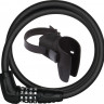 Трос противоугонный прямой ABUS 5412C/85 Numerino Black (165641)