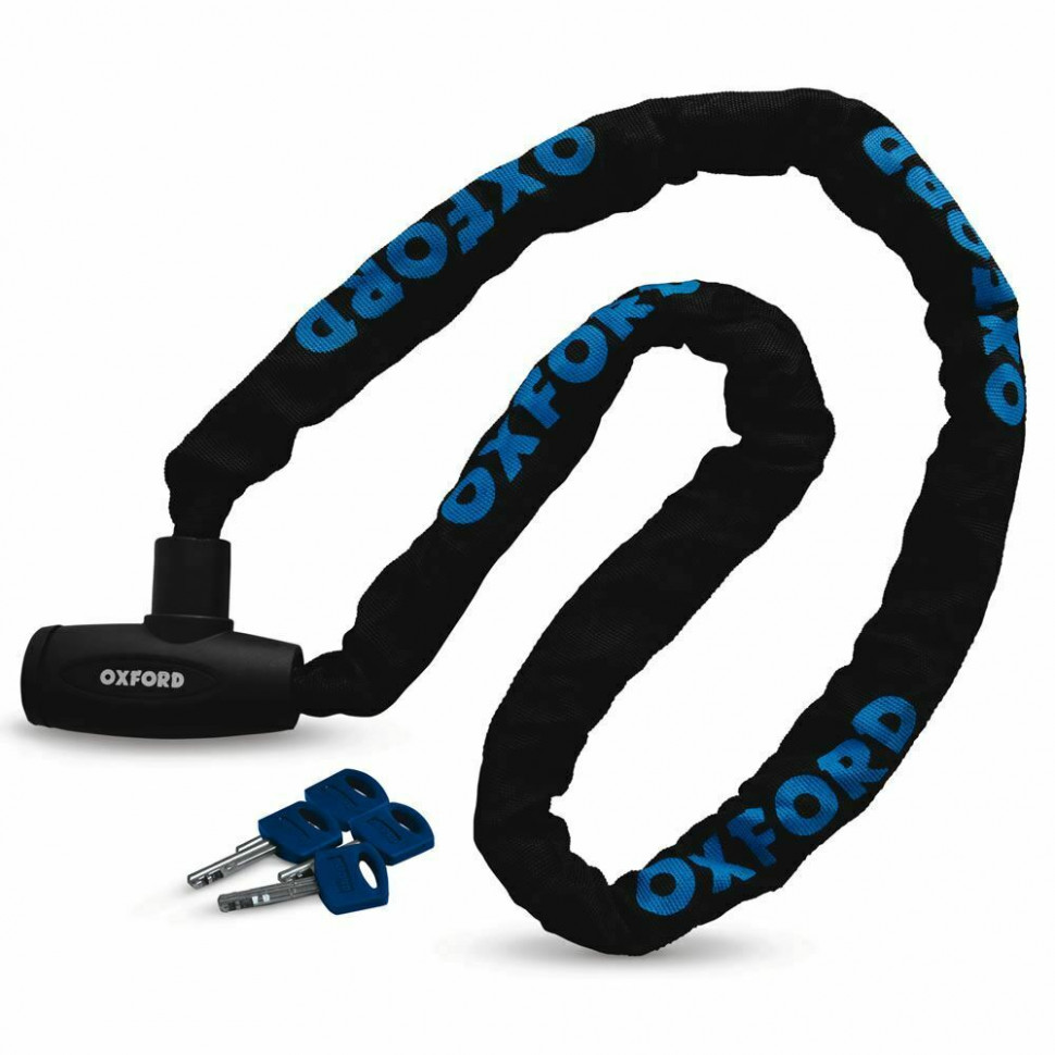 Мотозамок с цепью Oxford GP Chain 8 2.0m x 8mm RND (LK106)