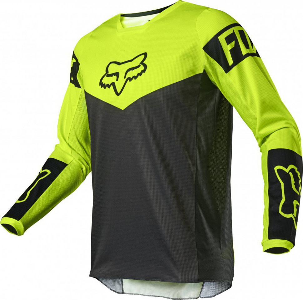 Детская мотоджерси Fox YTH 180 Revn Jersey Flo Yellow